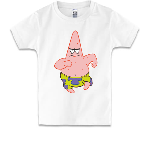 Детская футболка Патрик (Спанч Боб)