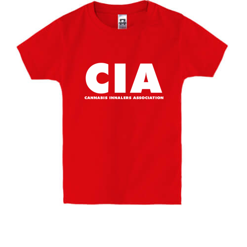 Детская футболка  CIA