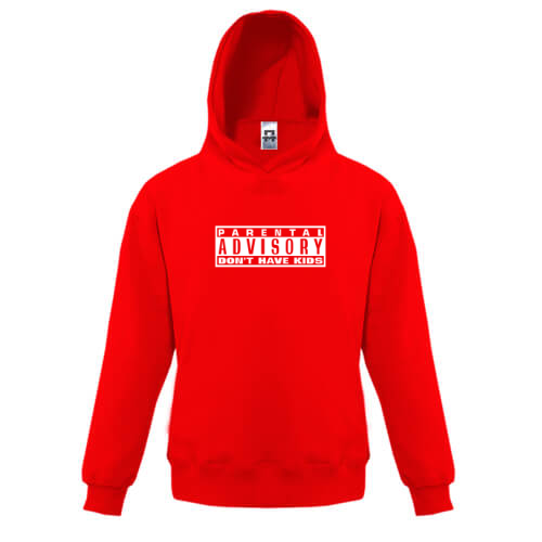 Дитяча толстовка Parental Advisory