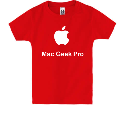 Детская футболка Mac Geek Pro