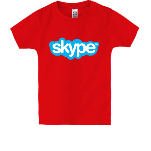 Дитяча футболка Skype