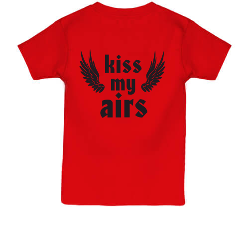 Дитяча футболка Kiss my airs