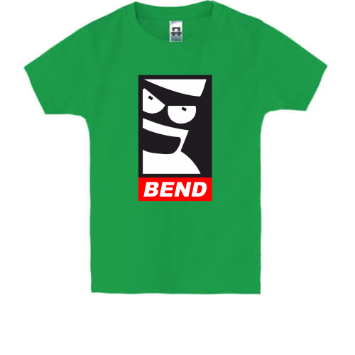 Детская футболка BEND (OBEY Bender)
