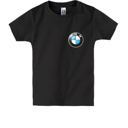 Детская футболка с лого BMW (mini)