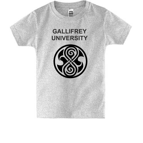 Детская футболка Доктор Кто (Gallifrey University)