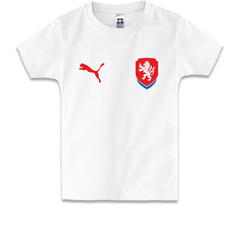 Дитяча футболка Збірна Чехії з футболу