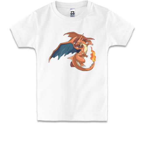 Детская футболка с покемоном Чаризард (Charizard)