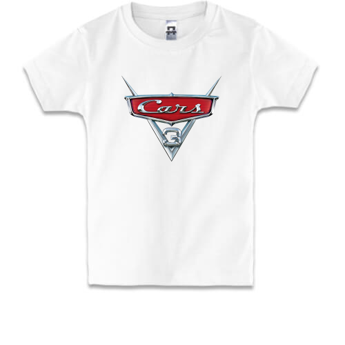 Дитяча футболка з логотипом Тачки 3 (Cars 3)