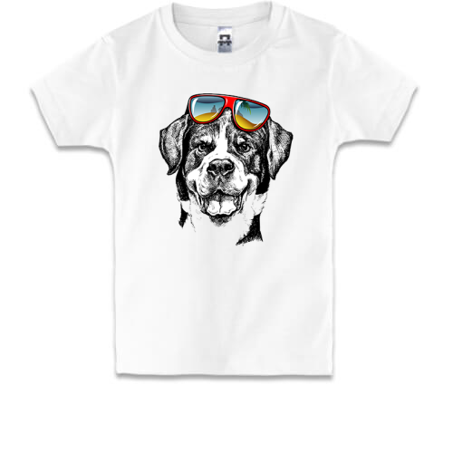 Детская футболка Пес-путешественник (2)