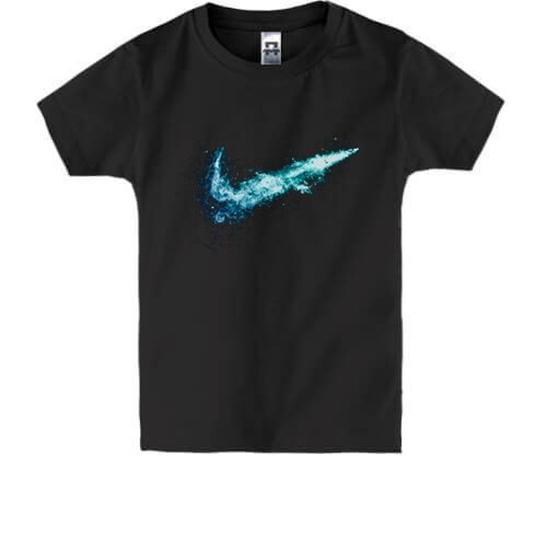 Дитяча футболка з лого Nike з води