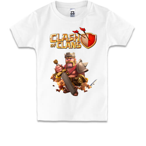 Дитяча футболка Clash of Clans Barbarian King