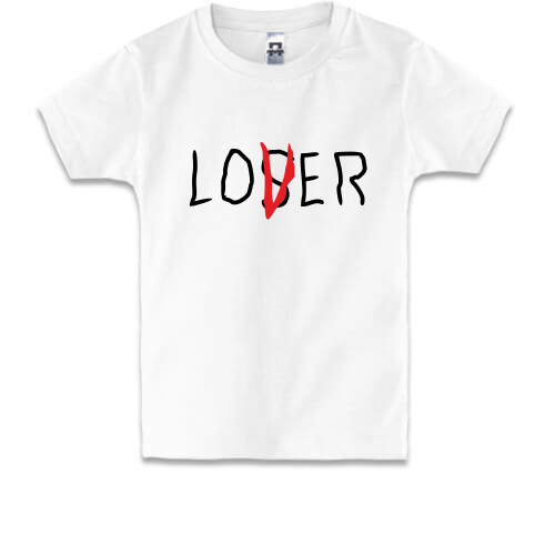 Детская футболка Loser - Lover 