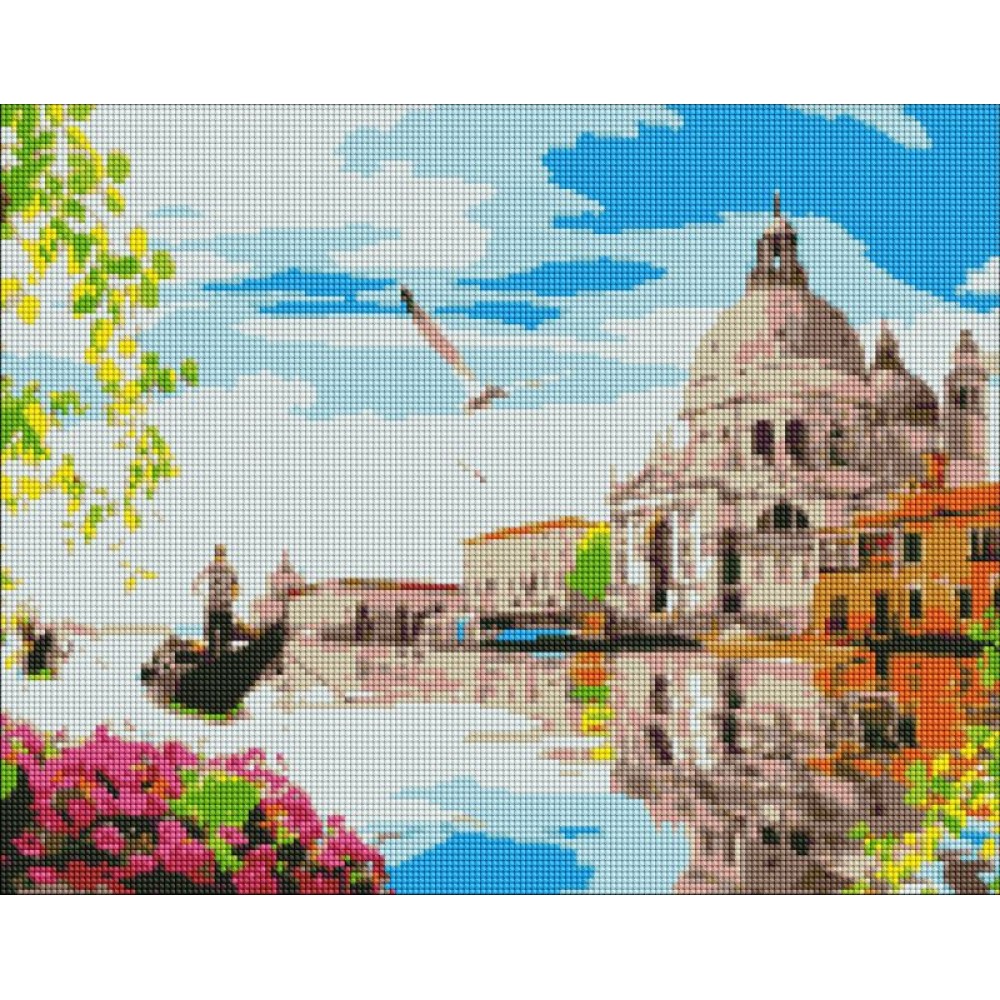 Алмазная мозаика 'Яркая Венеция'
