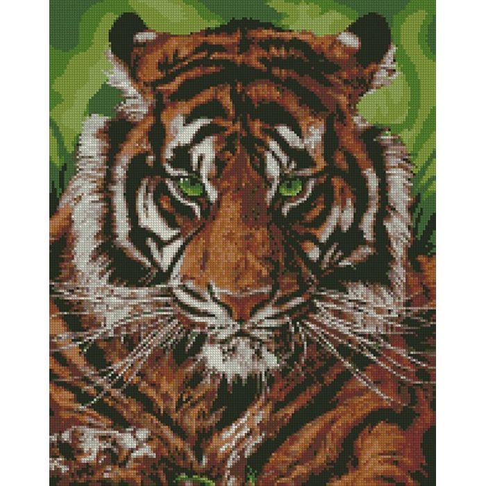 Алмазная вышивка 'Непобедимый тигр'
