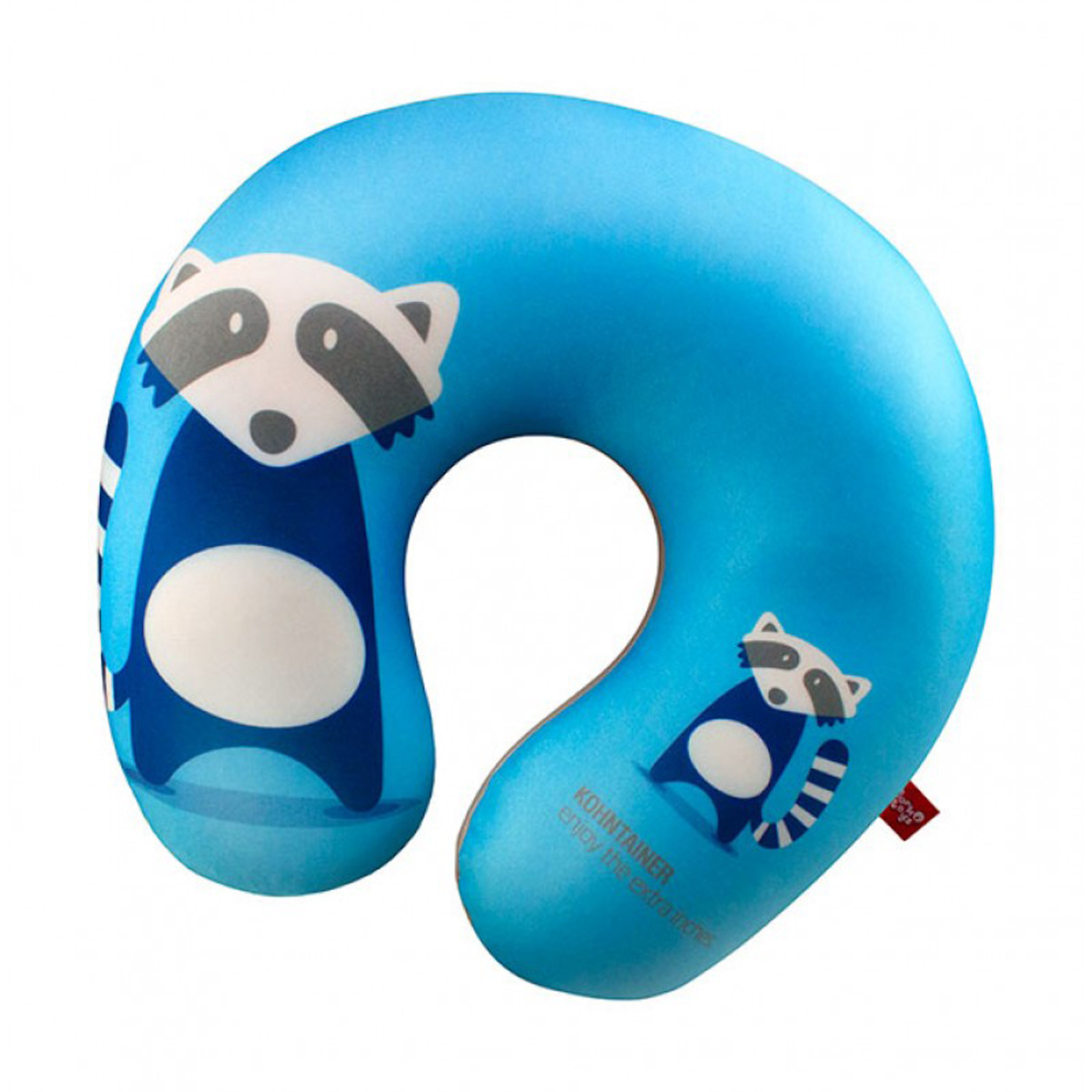Антистрессовая игрушка- подушка  'Енот голубой'