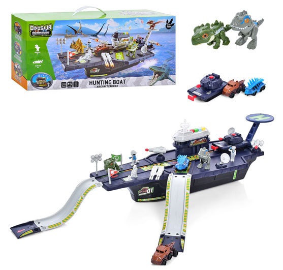 Авианосец с паркингом на батарейках 'DINO'