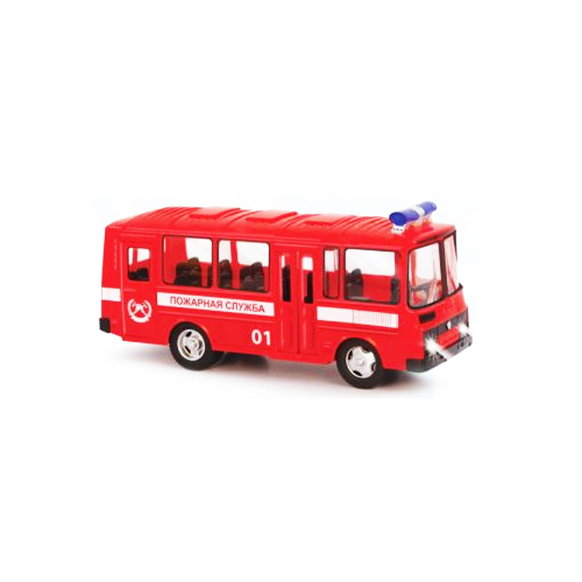 Автобус инерционный 'Пожарная служба'