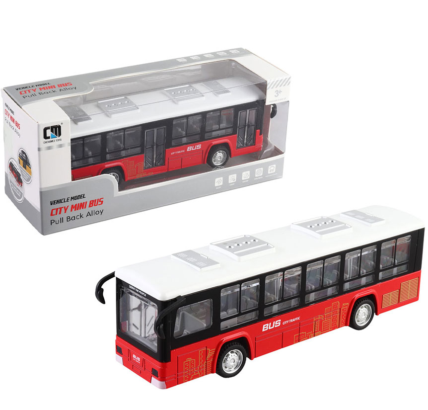 Автобус інерційний музичний з підсвічуванням