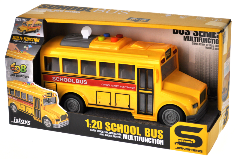 Автобус музичний з підсвічуванням 'School Bus'