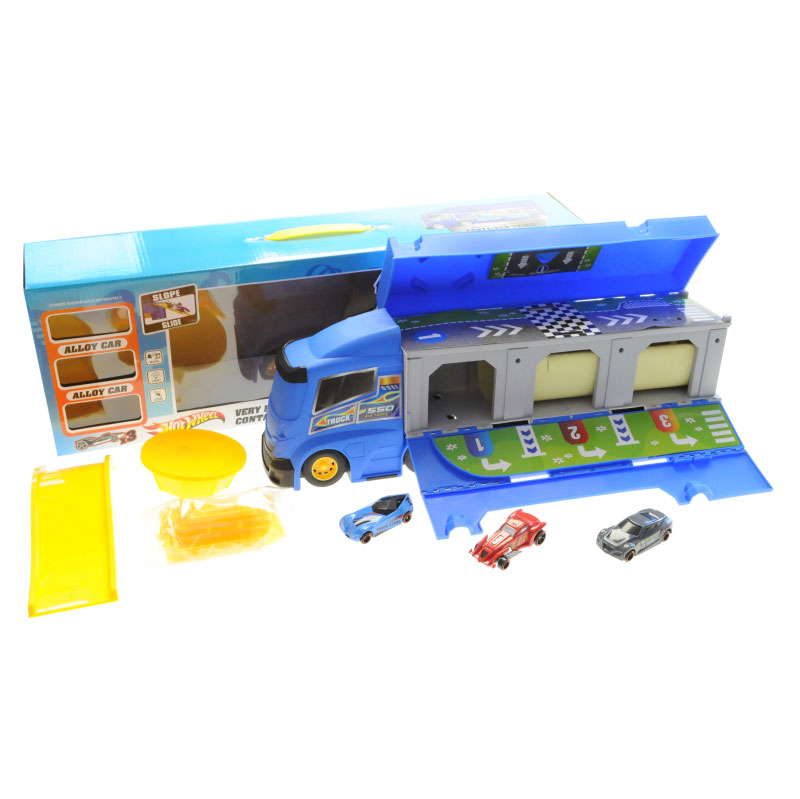 Автотрек гараж с машинками