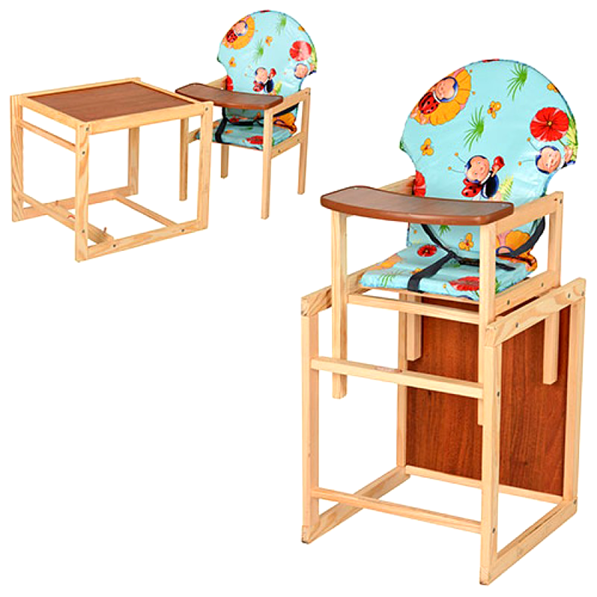 деревянный детский стульчик для кормления деревянный трансформер своими руками