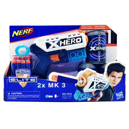 Бластер 'X HERO' с мягкими пулями и мишенью