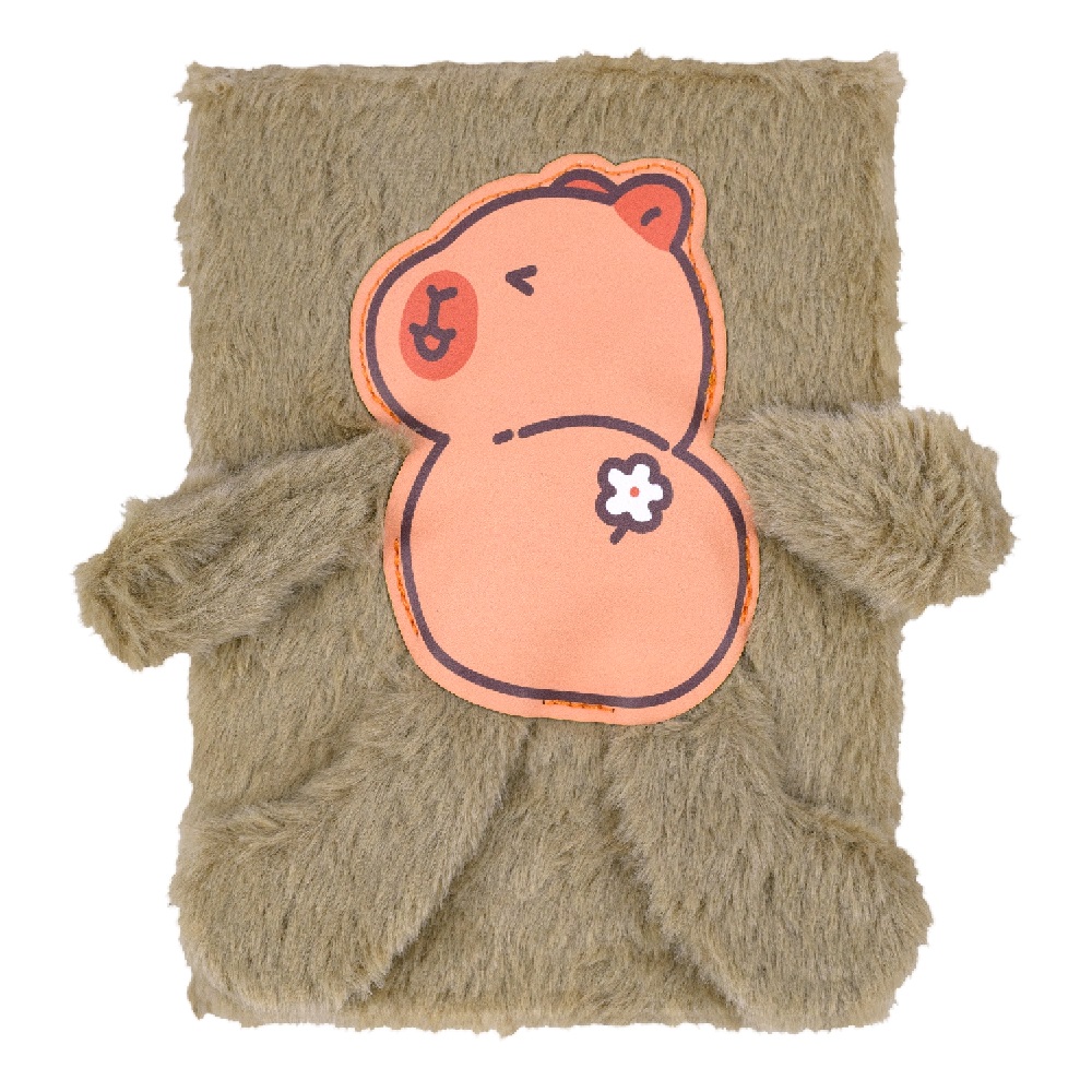 Блокнот плюшевий CAPYBARA А5 80 аркушів