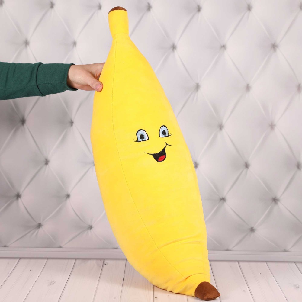 Большая мягкая игрушка 'Банан'