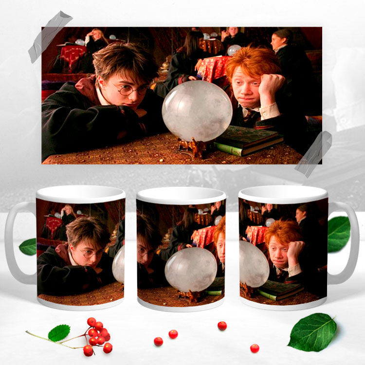 Чашка Гарри Поттер 'Урок ясновидения'