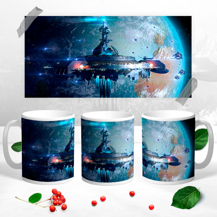Чашка Зоряні війни 'Космічний корабель'
