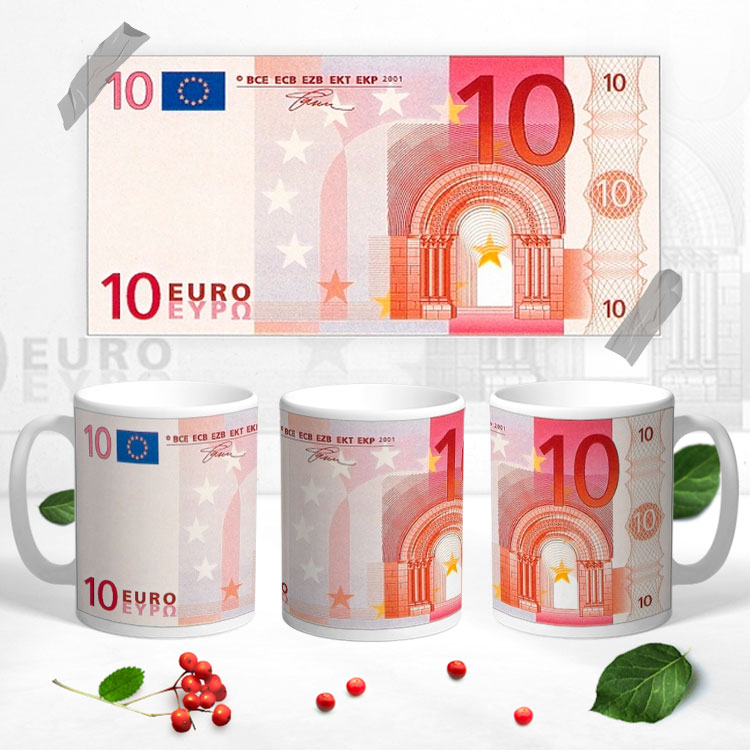 Чашка 'Десять евро'