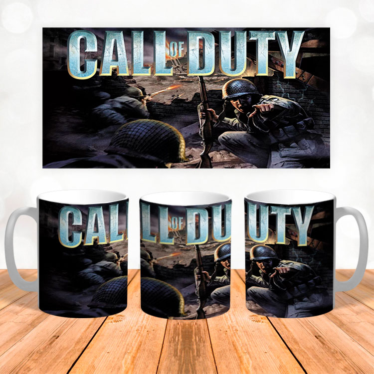Чашка с 3Д принтом 'Call of Duty'