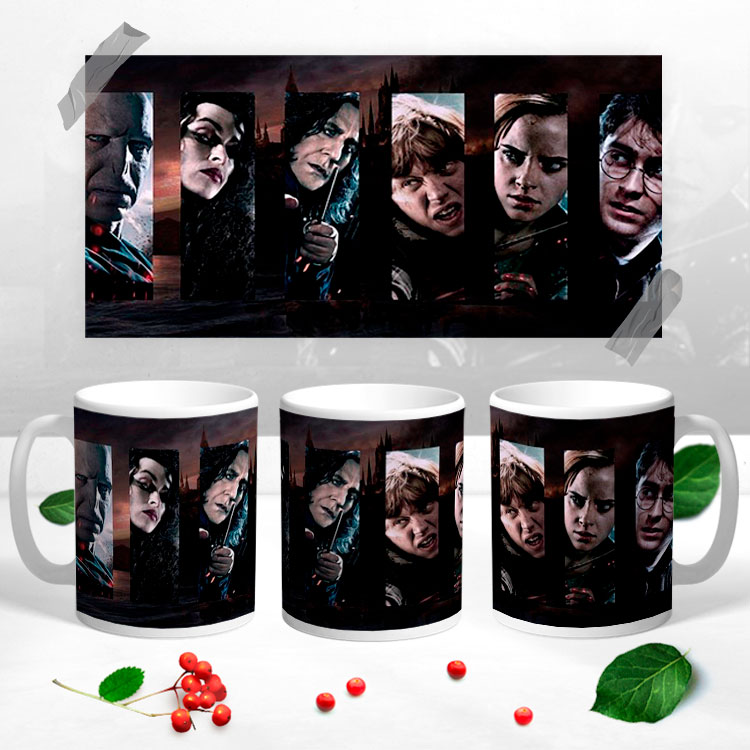 Чашка с изображением 'Гарри Поттер'