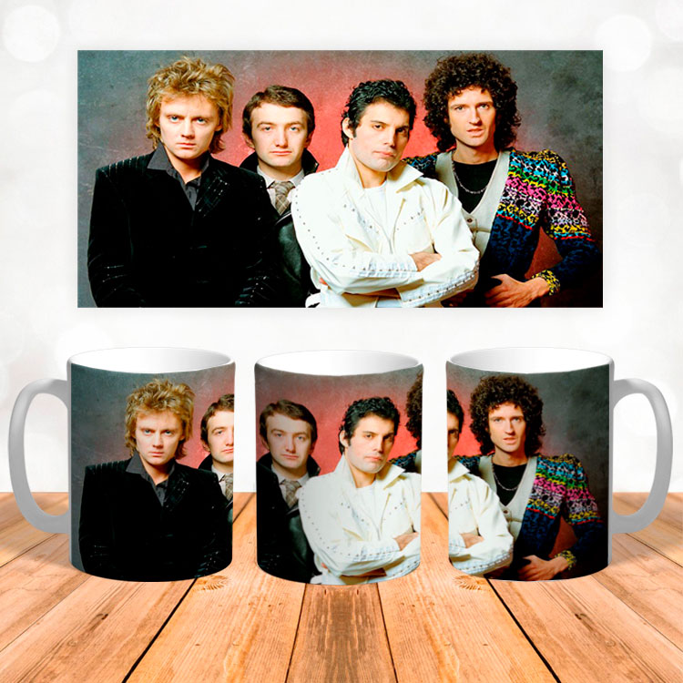 Чашка с картинкой группа Queen
