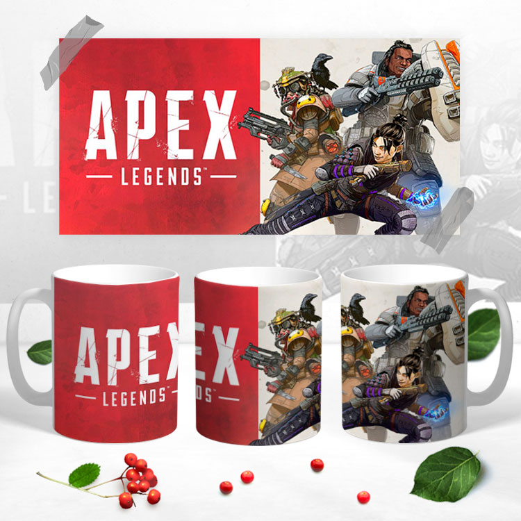 Чашка с рисунком 'Apex Legends'