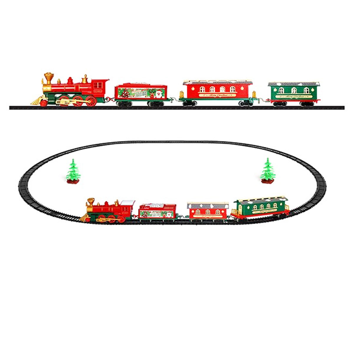 Детская железная дорога 'Счастливого Рождества'
