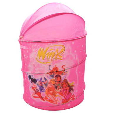 Детская корзина для игрушек 'Winx' розовая