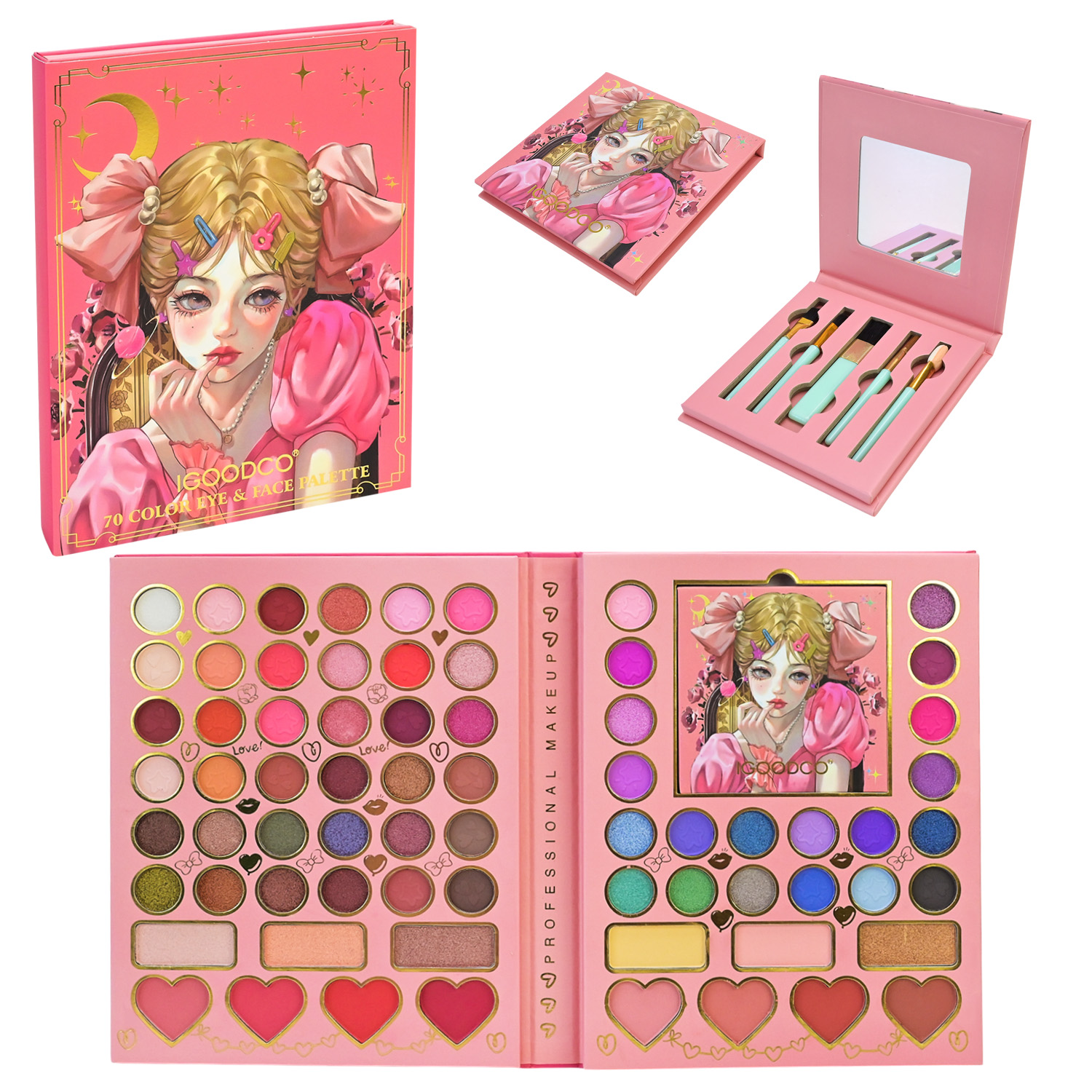 Детская косметика 'Палетка теней и румяна'