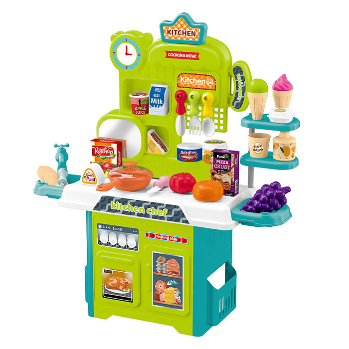 Детская кухня с посудой 53 предмета