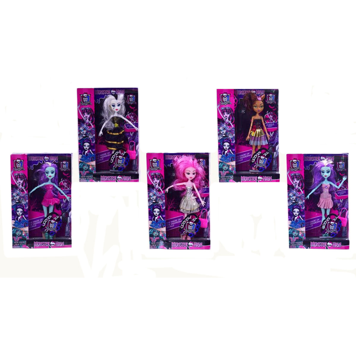 Дитяча лялька 4 види 'Monster High'