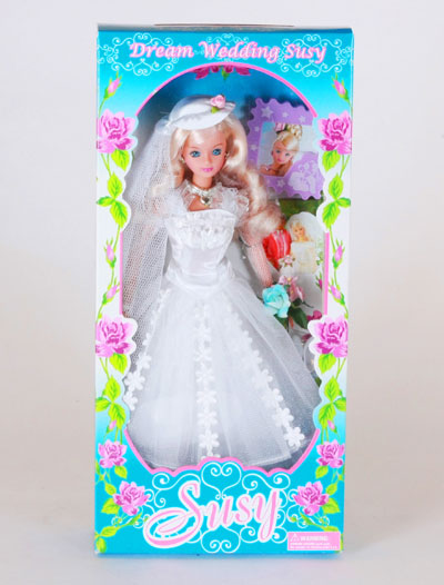 Детская кукла невеста