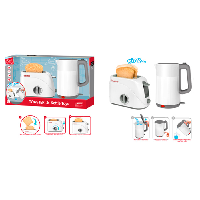 Детский чайник и тостер