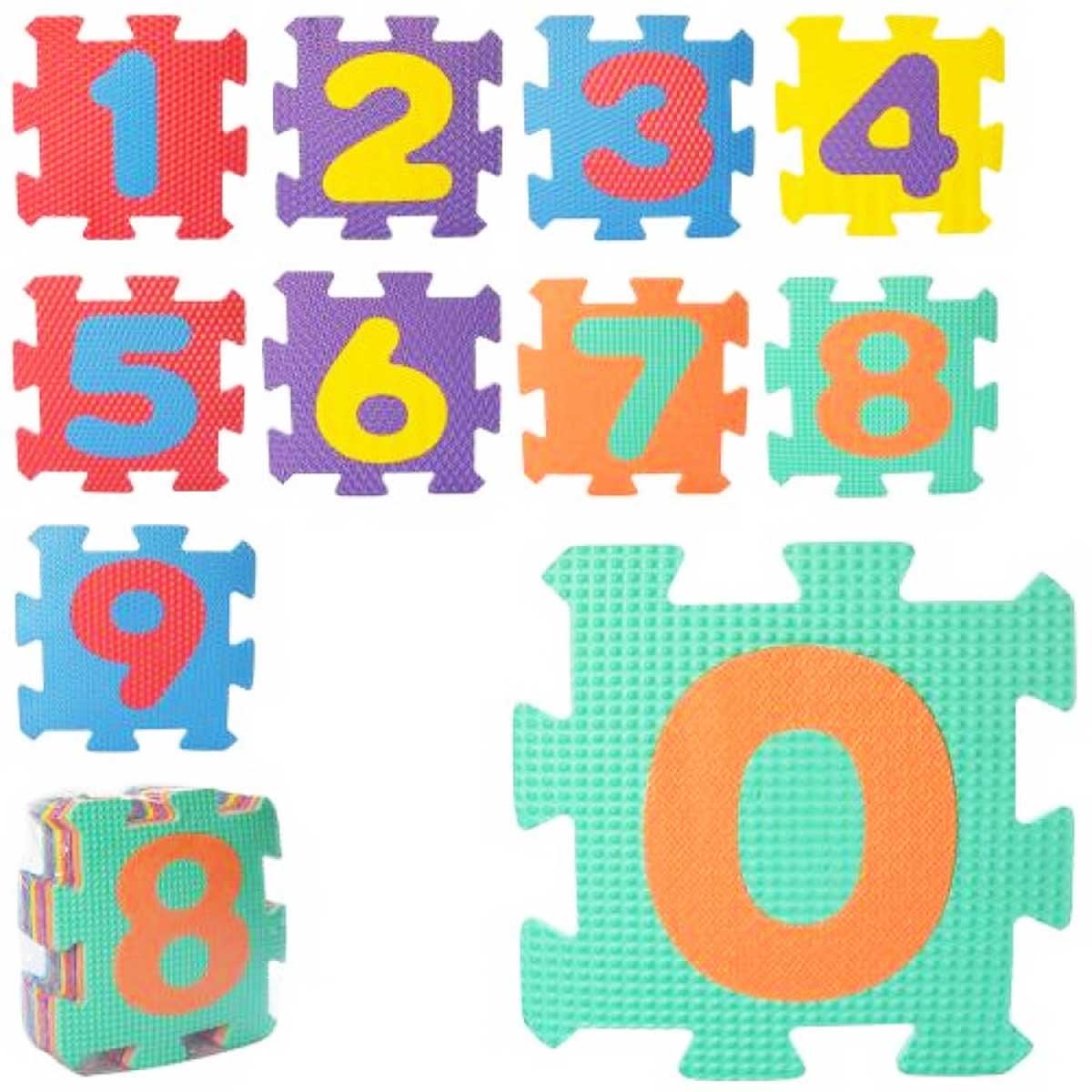 Детский коврик-мозаика'Цифры'