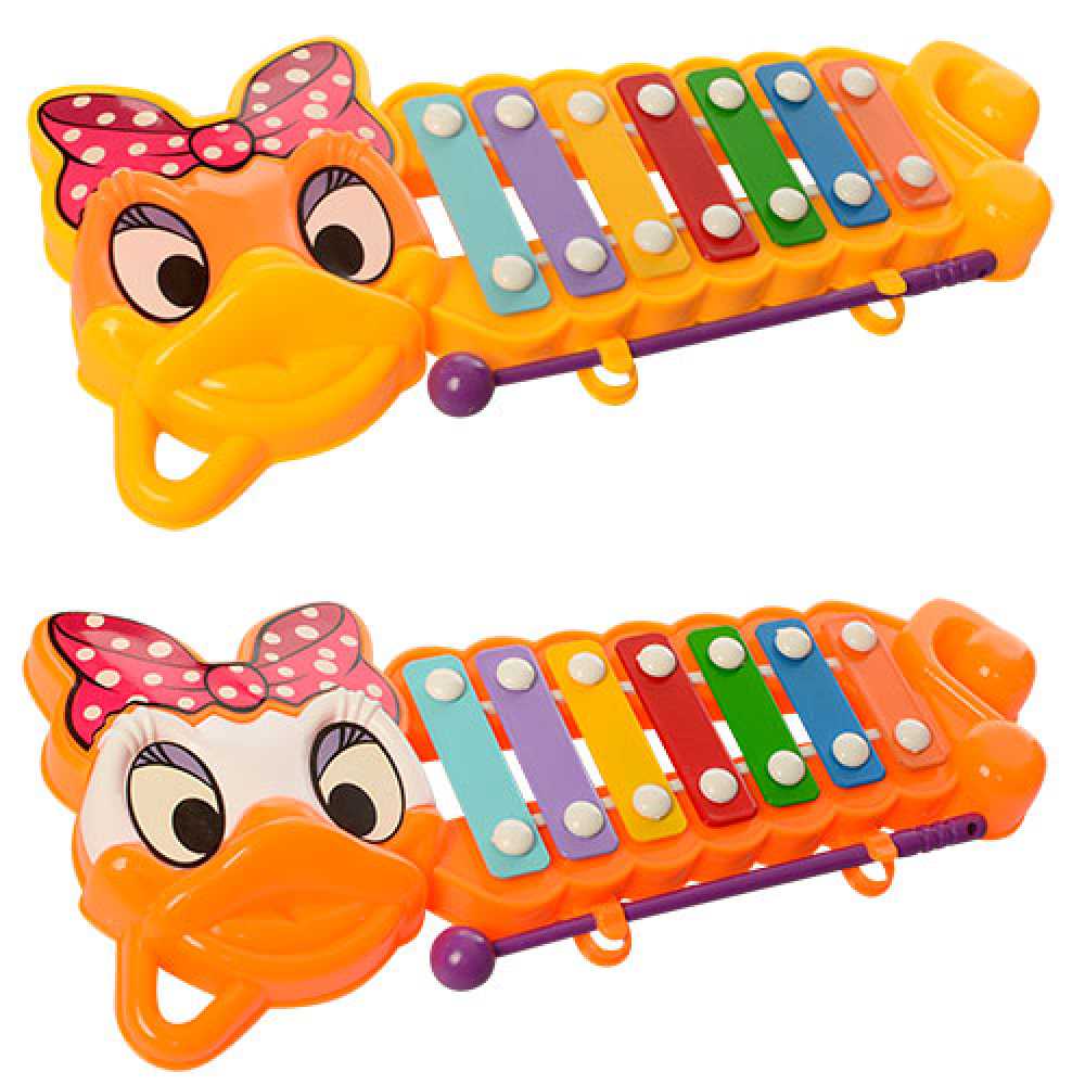 Детский музыкальный инструмент 'Ксилофон утка'