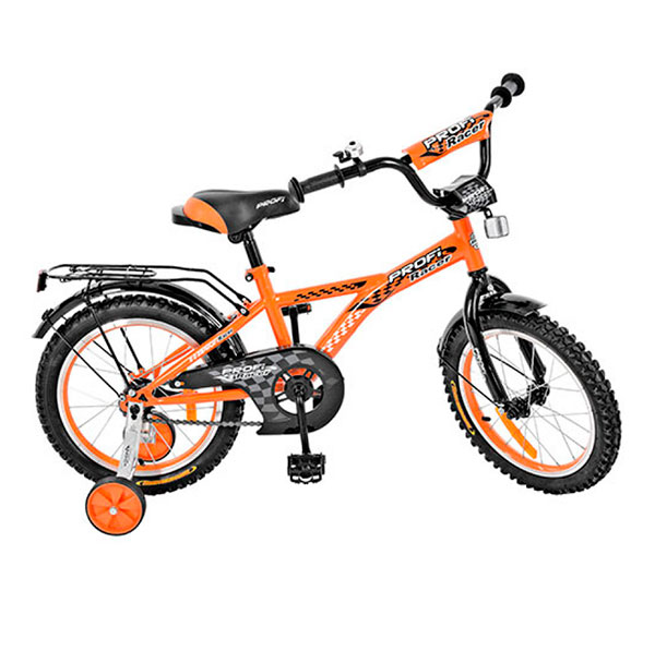 Детский оранжевый велосипед 'PROFI' Princess