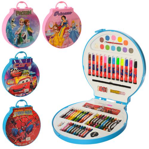 Детский пенал-чемодан 'Краски-мелки-карандаши-фломастеры'