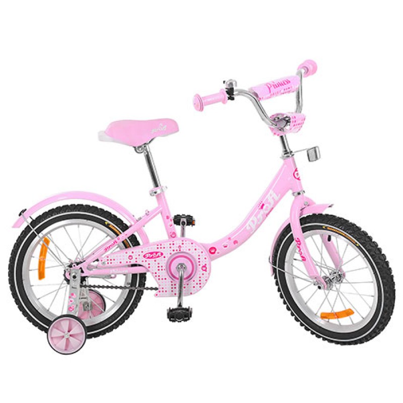 Дитячий рожевий велосипед 'PROFI' Princess