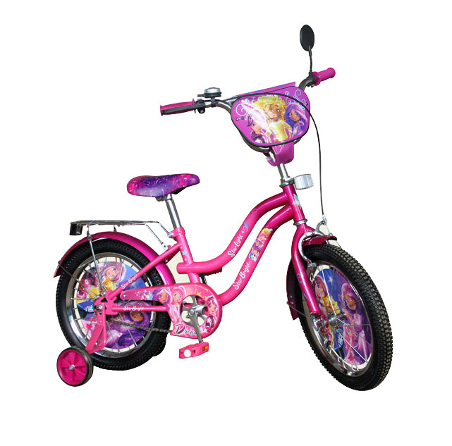 Дитячий рожево-фіолетовий велосипед 'Stars' 20'