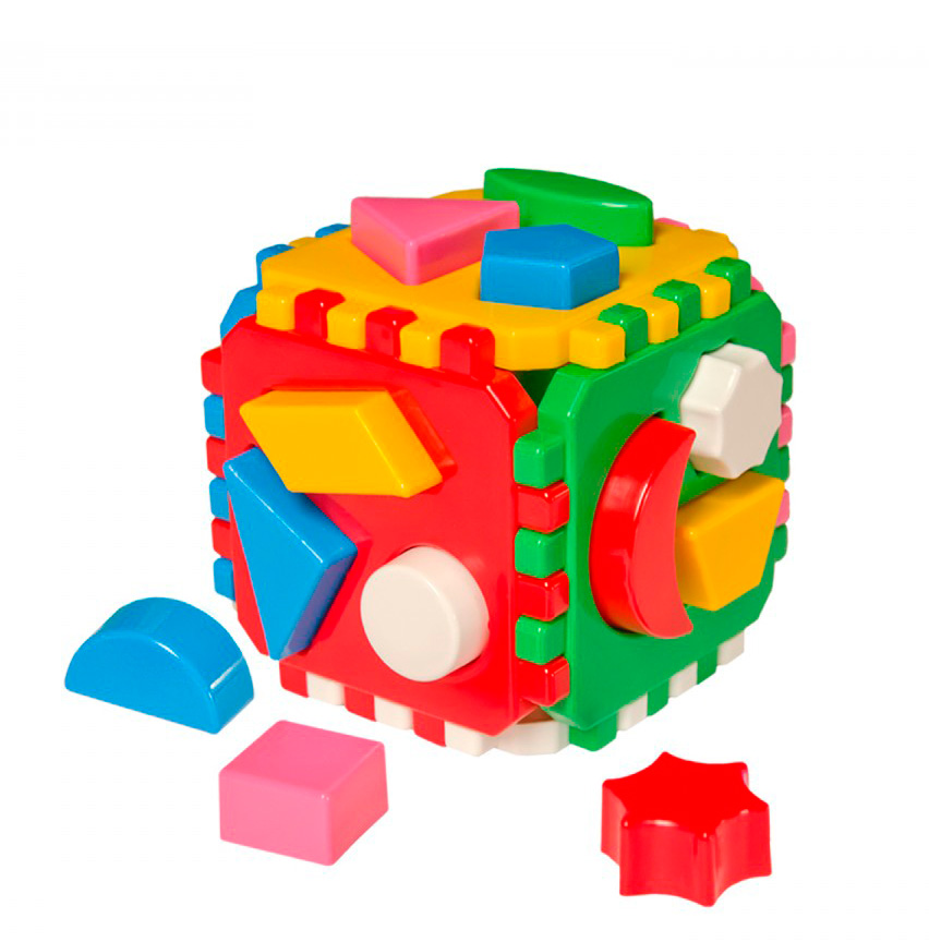 Дитячий сортер- куб 'Розумний малюк'