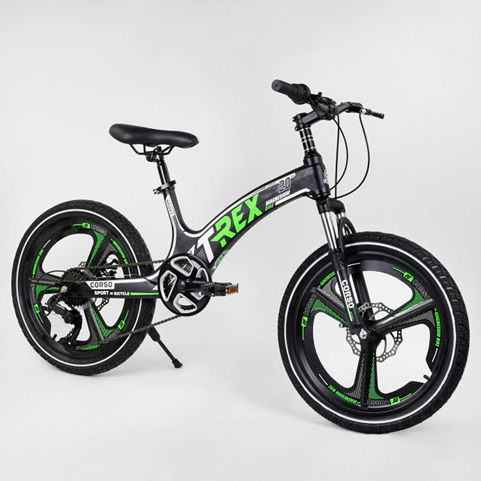Дитячий спортивний велосипед CORSO «T-REX» 7 швидкостей 20'
